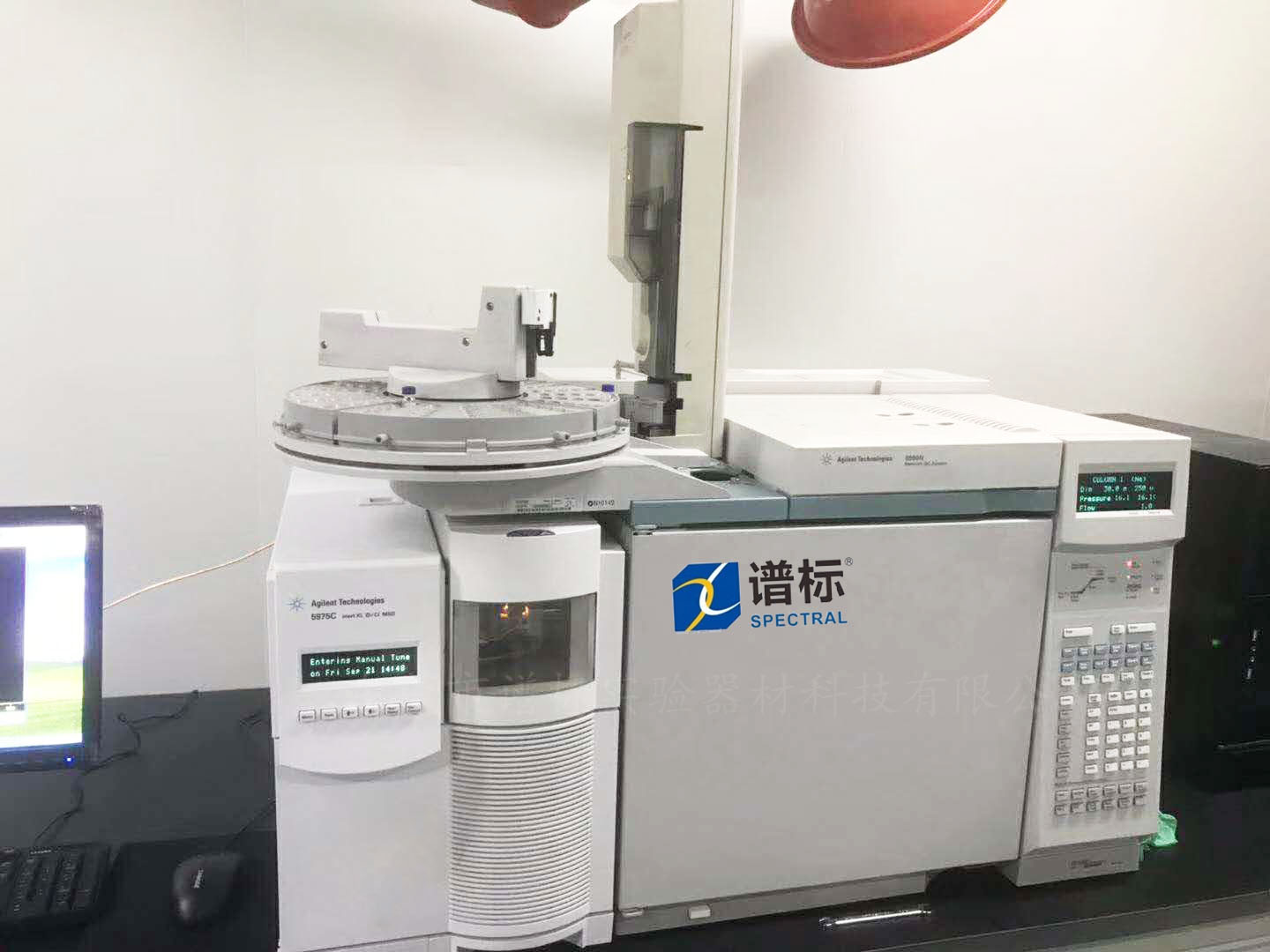 湖北某大型檢測集團(tuán)購買我司兩臺安捷倫 GCMS 6890N-5975C
