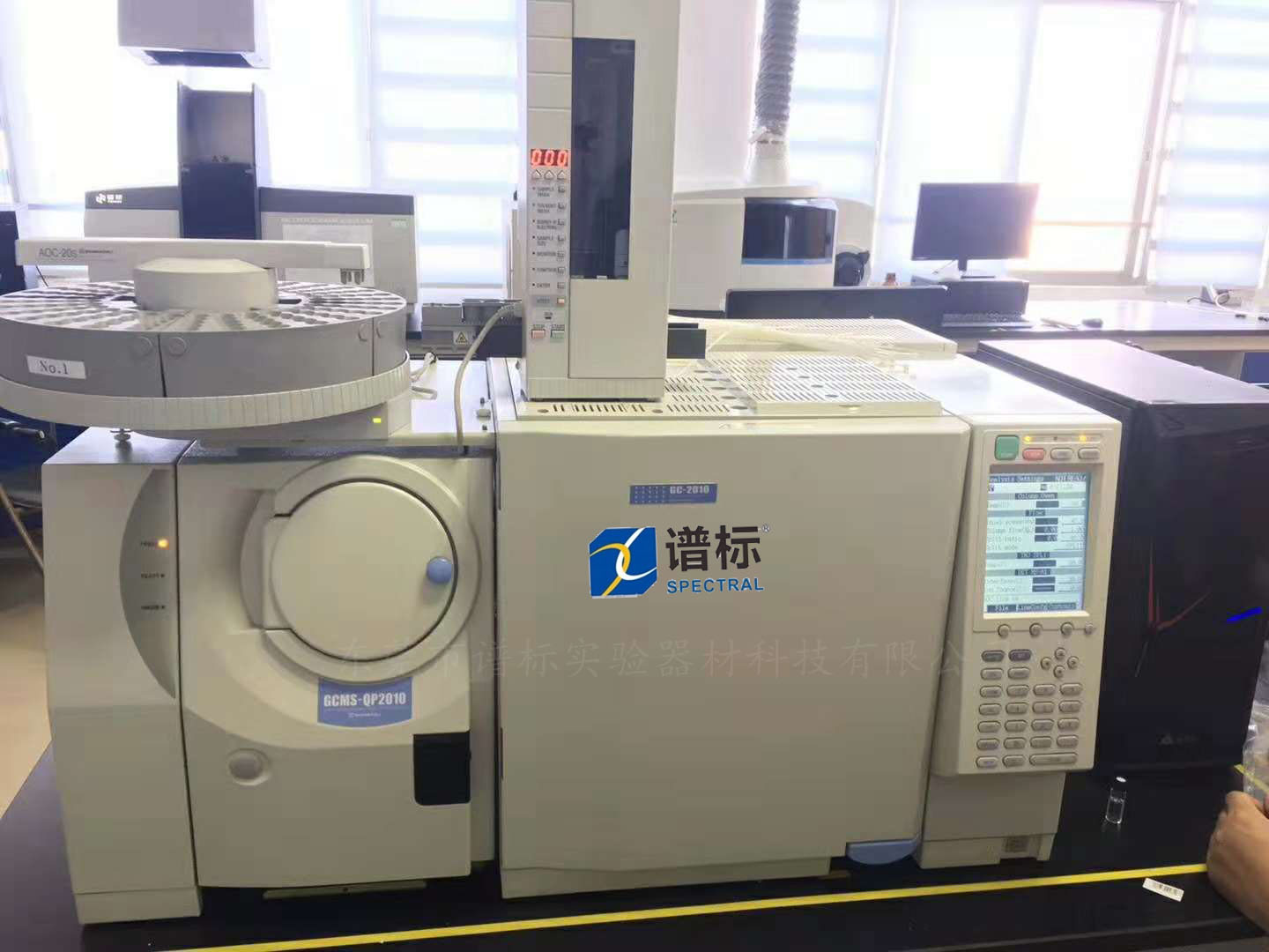 東莞某大型第三方石油檢測(cè)機(jī)構(gòu)購買我司GCMS島津QP2010