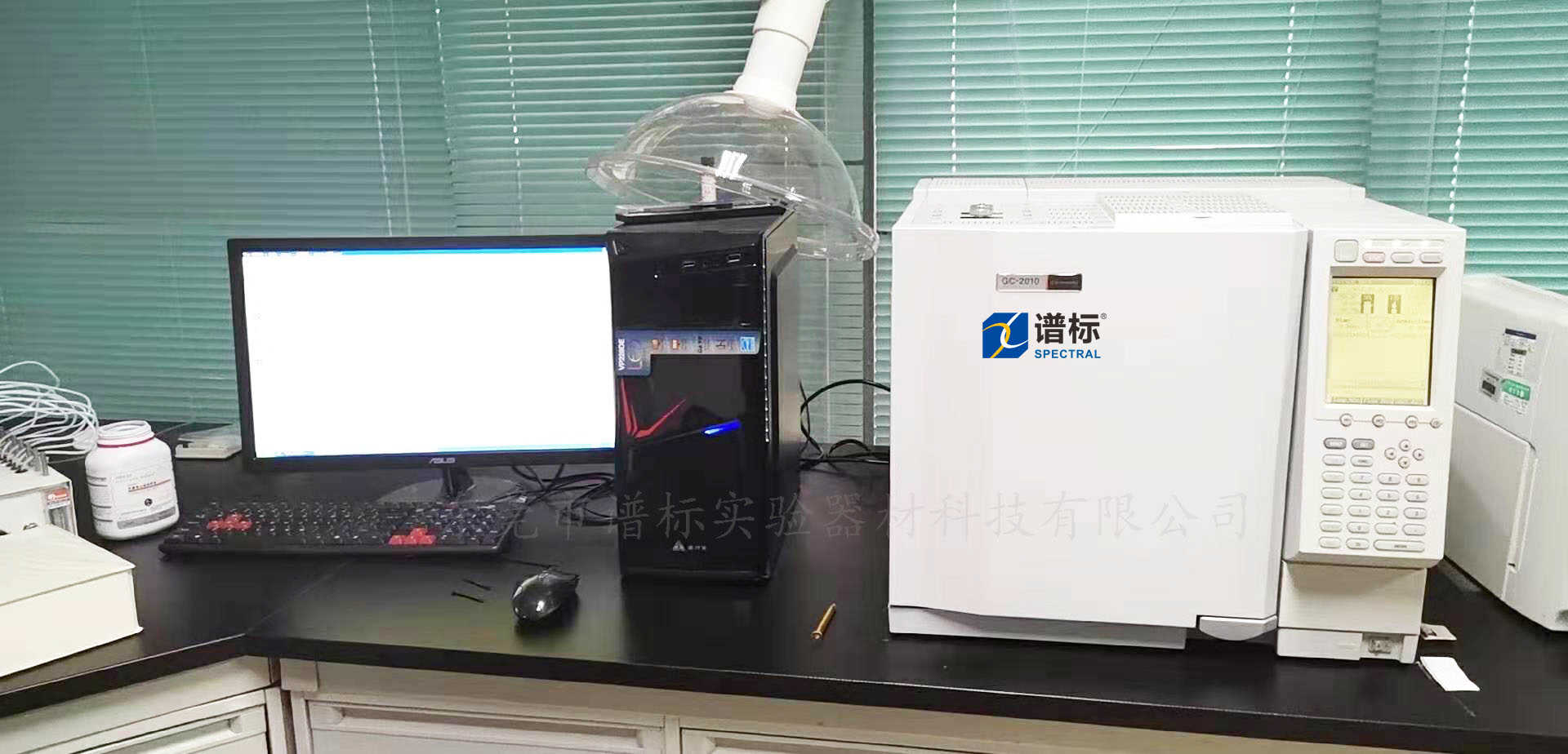 佛山某大型檢測(cè)公司購(gòu)買我司二手氣相色譜GC-2010（雙進(jìn)樣口 分流/不分流，雙FID）