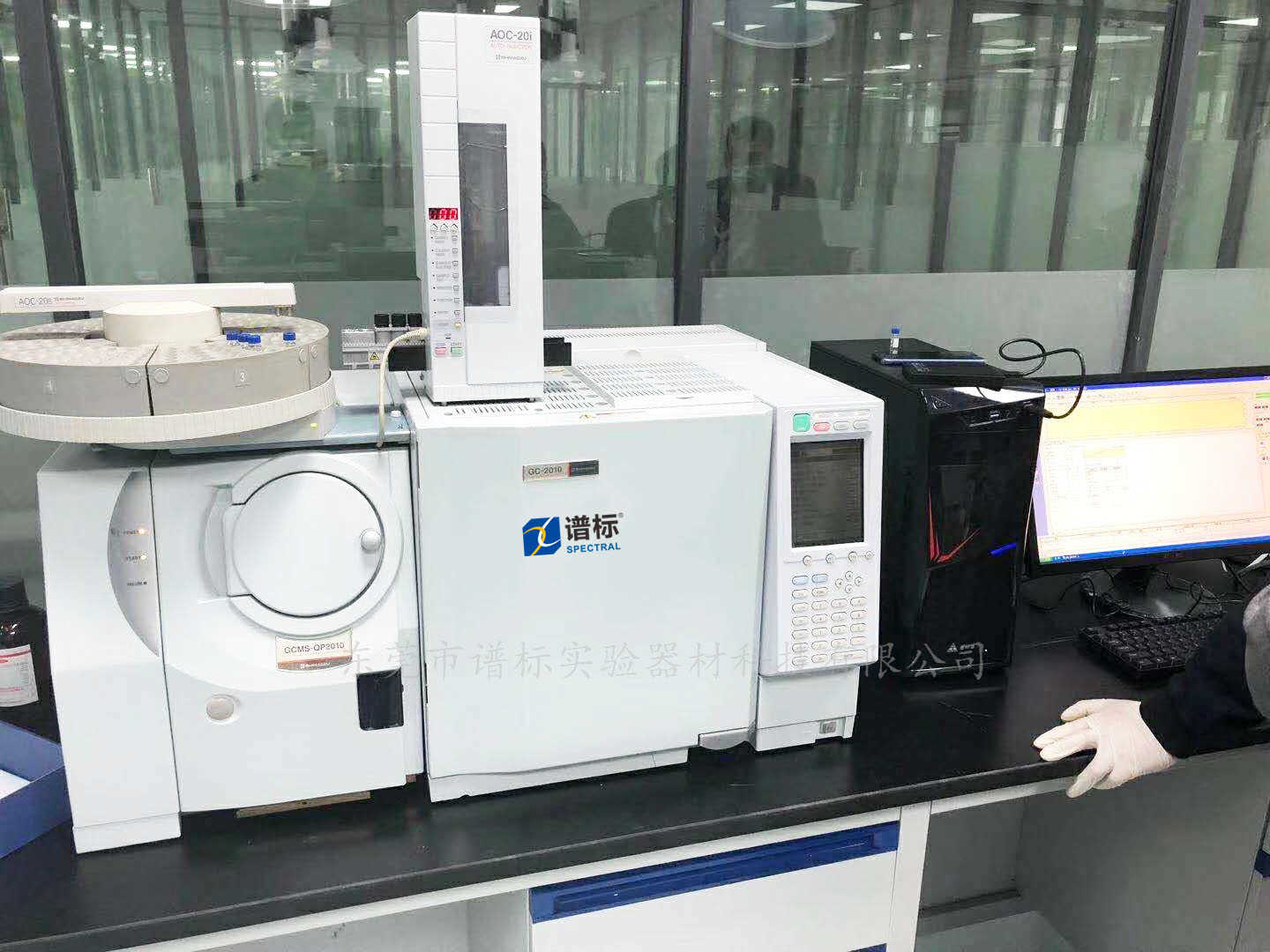 2020年3月13日優(yōu)質島津二手GCMS QP2010 成功安裝于深圳