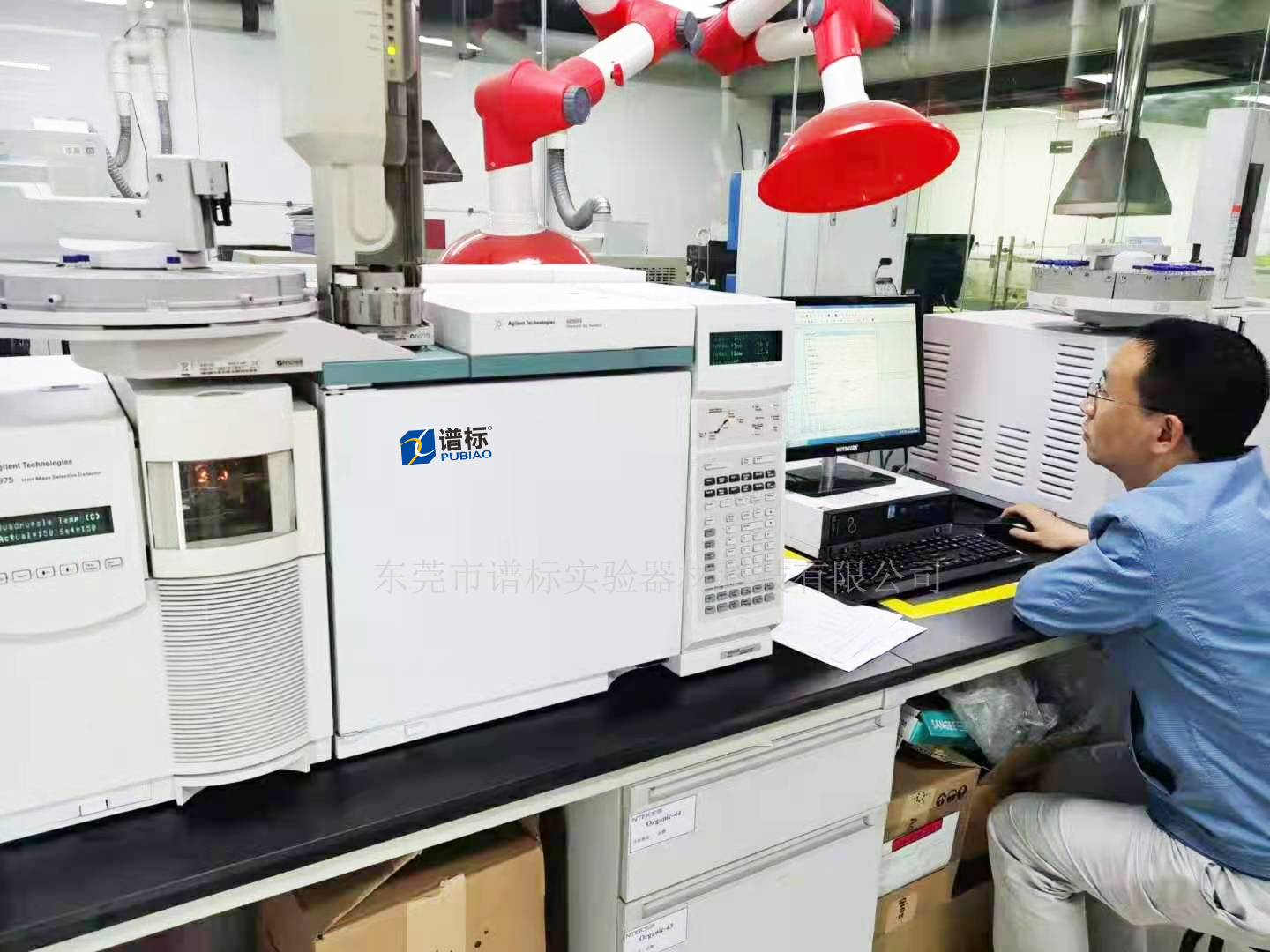 東莞租賃案例：氣質(zhì)聯(lián)用儀 GCMS ?6890N-5975 安裝調(diào)試后運行正常